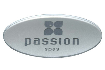  Passion | Oval Plastic Plate for Pillow, Passion 150397-30
